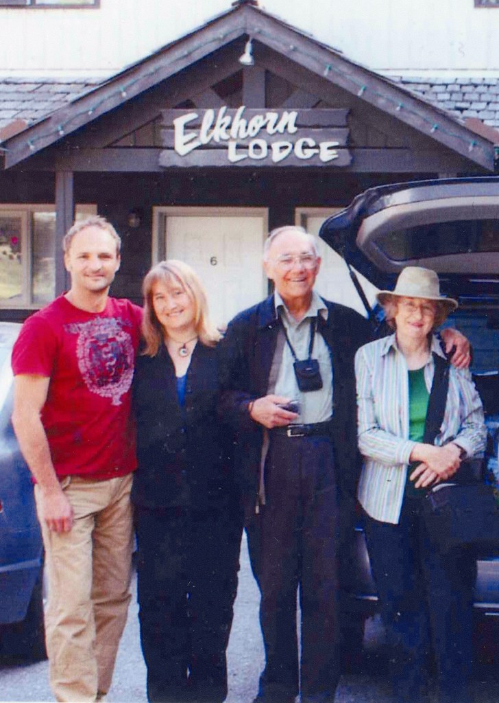Family in Banff, Alberta, 2010.